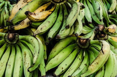 Full frame shot of fruits for sale at market stall