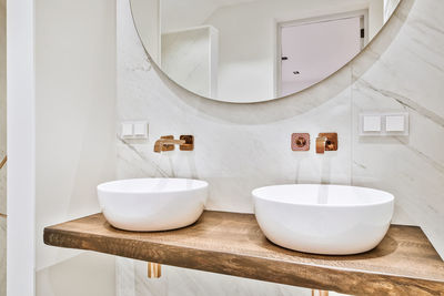 View of kitchen in bathroom at home