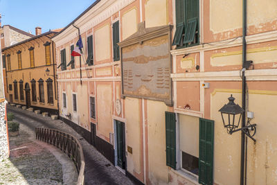 Street amidst buildings in city