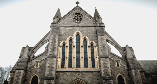 Low angle view of cathedral against sky