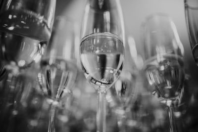 Close-up of wine glass