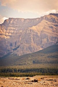 Scenic view of mountains