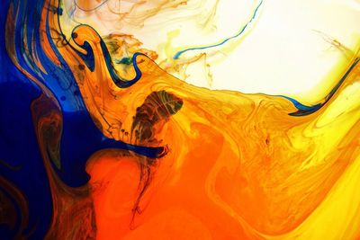 Close-up of yellow abstract background
