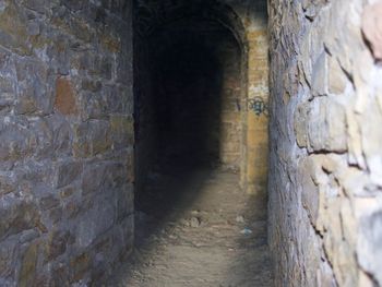 Corridor of historic building