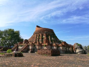 View of historical building against sky