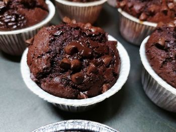 Close-up of chocolate cake