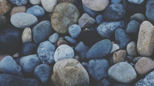 Full frame shot of stones