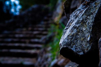 Close-up of rock
