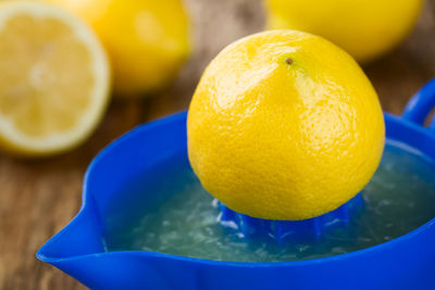 Close-up of fruits in bowl