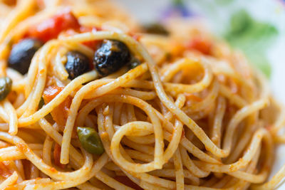 Close-up of pasta