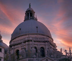 View of cathedral against sky during sunset
