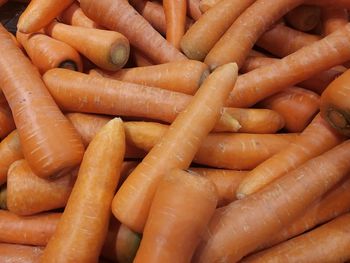Full frame shot of vegetables carrot