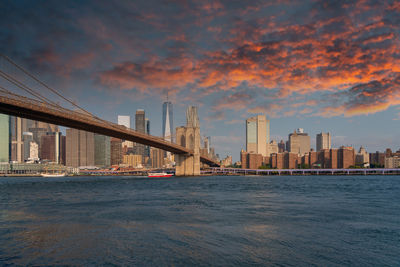 View of city at waterfront