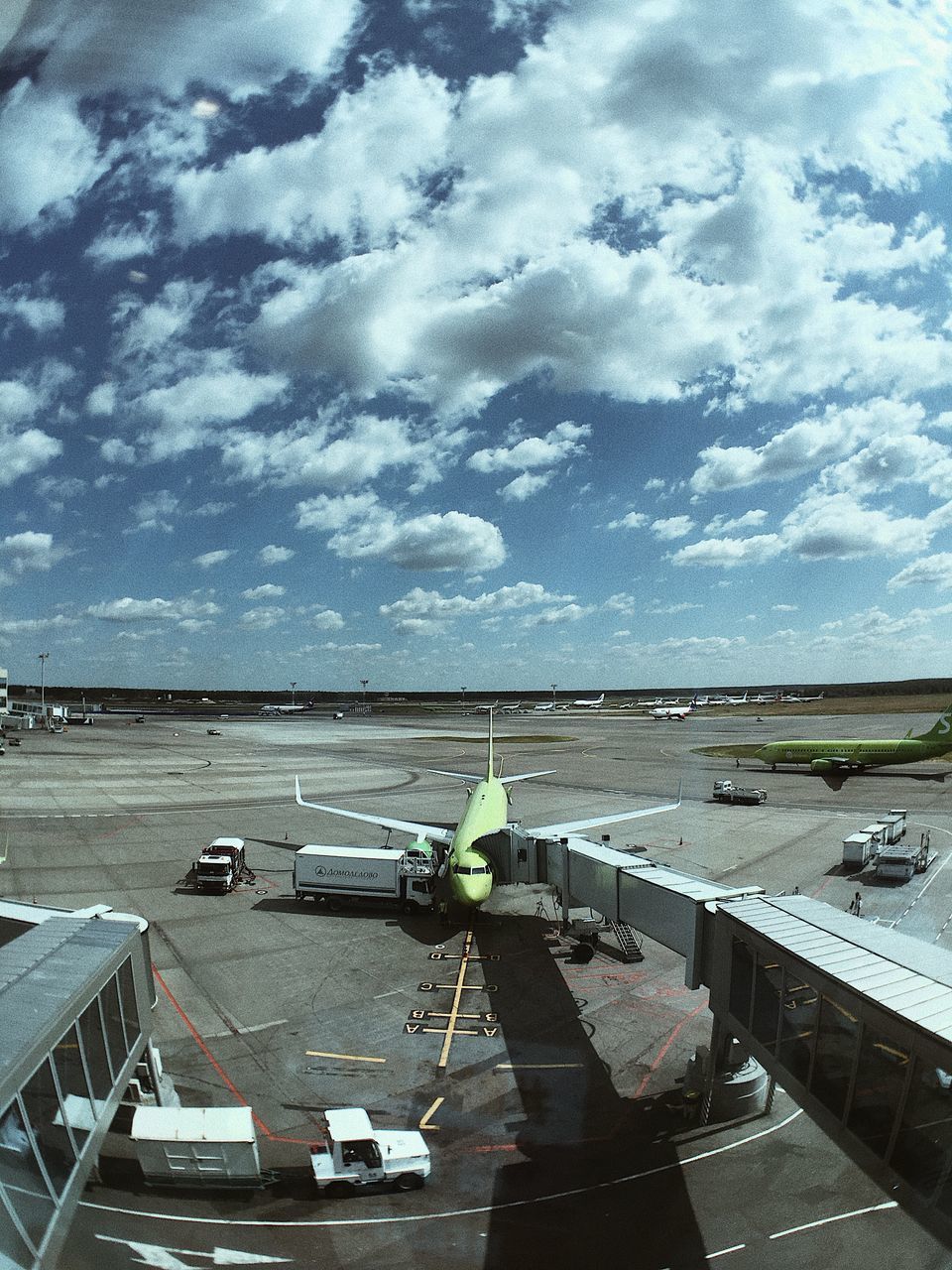 sky, cloud - sky, transportation, mode of transportation, airport, nature, day, water, air vehicle, airport runway, airplane, no people, nautical vessel, travel, outdoors, architecture, horizon, sea, runway, aerospace industry