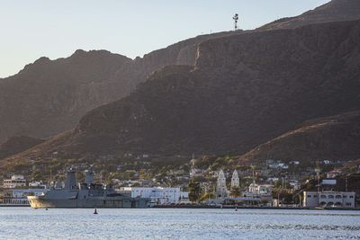 Navy ship p125 and mexican navy at the guaymas sonora maritime terminal 2004.