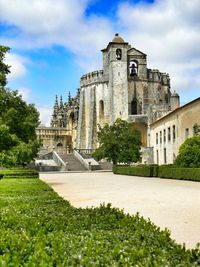 View of cathedral against cloudy sky