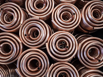 Full frame shot of spiral pattern