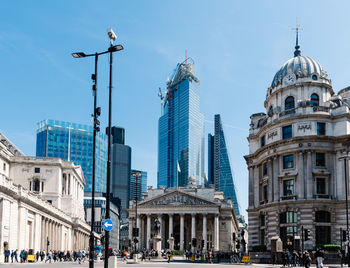 Buildings in city