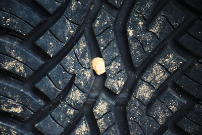 Full frame shot of old metal grate