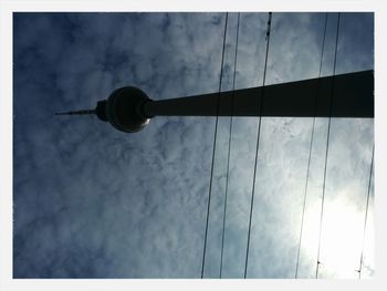 Low angle view of cloudy sky