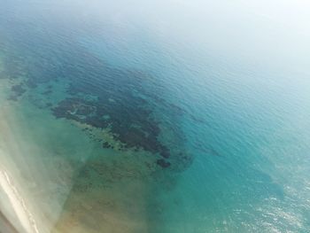 Aerial view of seascape