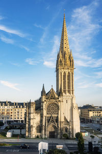 View of historic building against sky