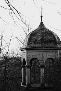 Low angle view of church