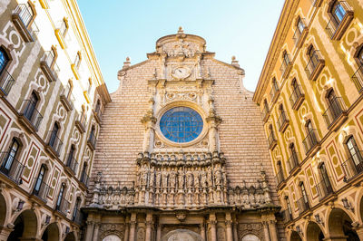Santa maria de montserrat abbey at catalonia barcelona spain