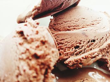 Close-up of food on table