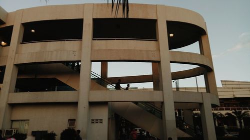 Low angle view of building against sky