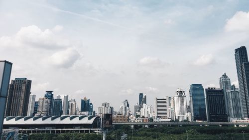 Buildings against sky