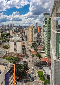 Cityscape against sky