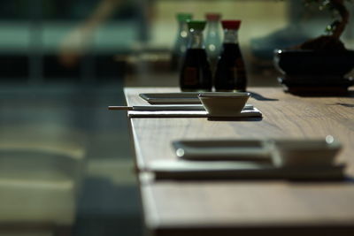 Close-up of drink on table