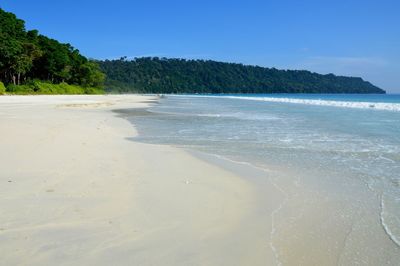 Scenic view of beach
