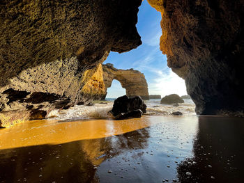 Scenic view of sea against sky in portugal