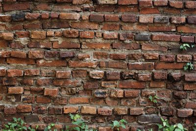 Full frame shot of brick wall