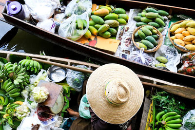 Full frame shot of market stall for sale