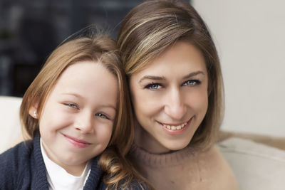 Portrait of a smiling young woman