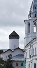 Low angle view of building against sky