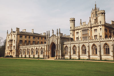 St johns college against sky