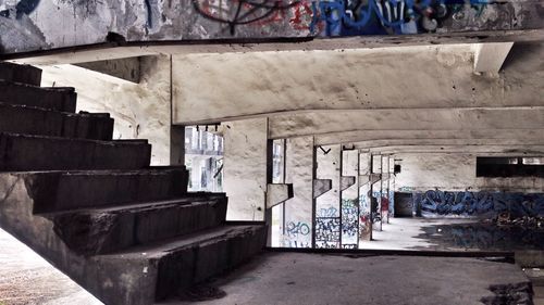 Staircase in corridor