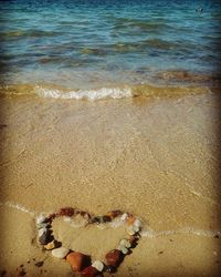 View of sea at beach