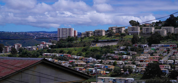Cityscape against sky