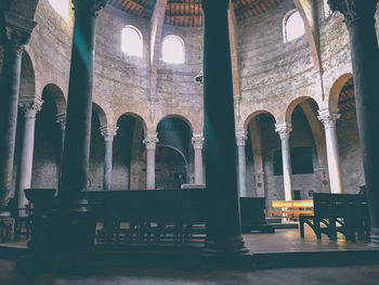 Interior of historical building