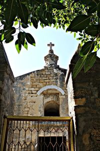 Low angle view of built structure