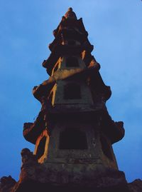 Low angle view of a temple