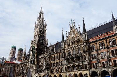The new town hall, neues rathaus, in munich, germany