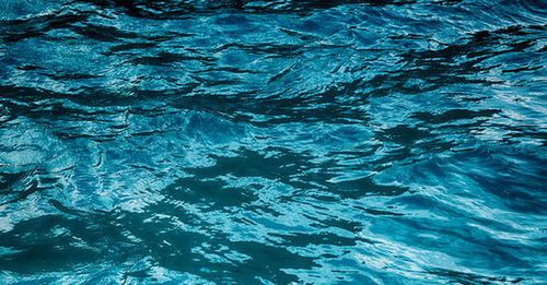 Full frame shot of water in swimming pool