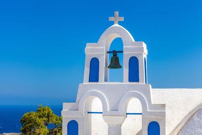 View of cathedral against blue sky