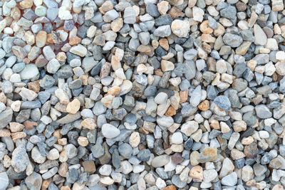 Full frame shot of pebbles